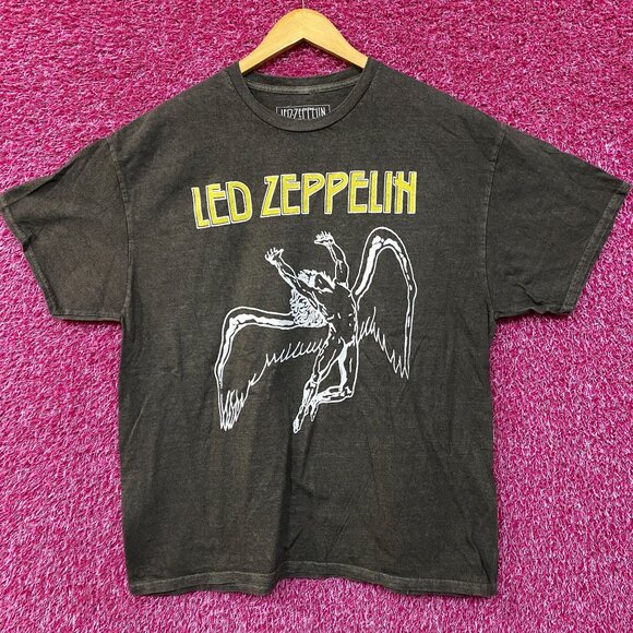 Led Zeppelin Fallen Angel Tshirt size Large - Picture 1 of 4